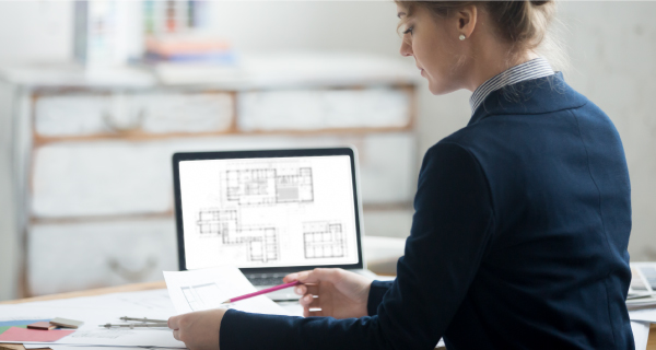 An illustrative image depicting the process of integrating 3D laser scanning data into a BIM model.